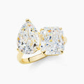 CRUSHED ICE DUO RING