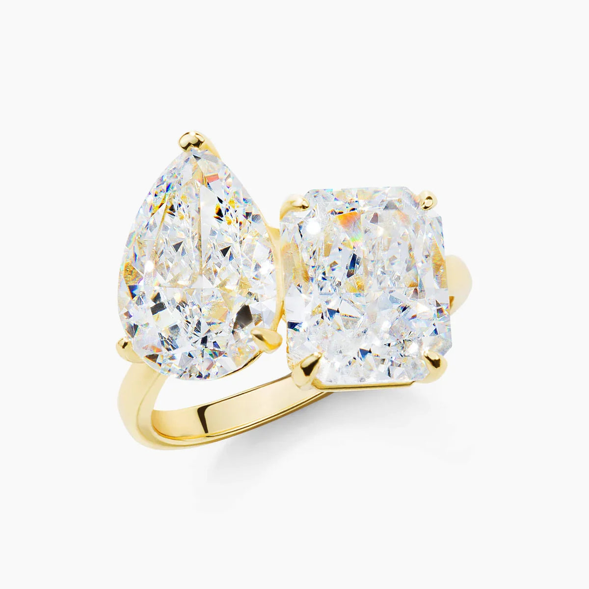 CRUSHED ICE DUO RING