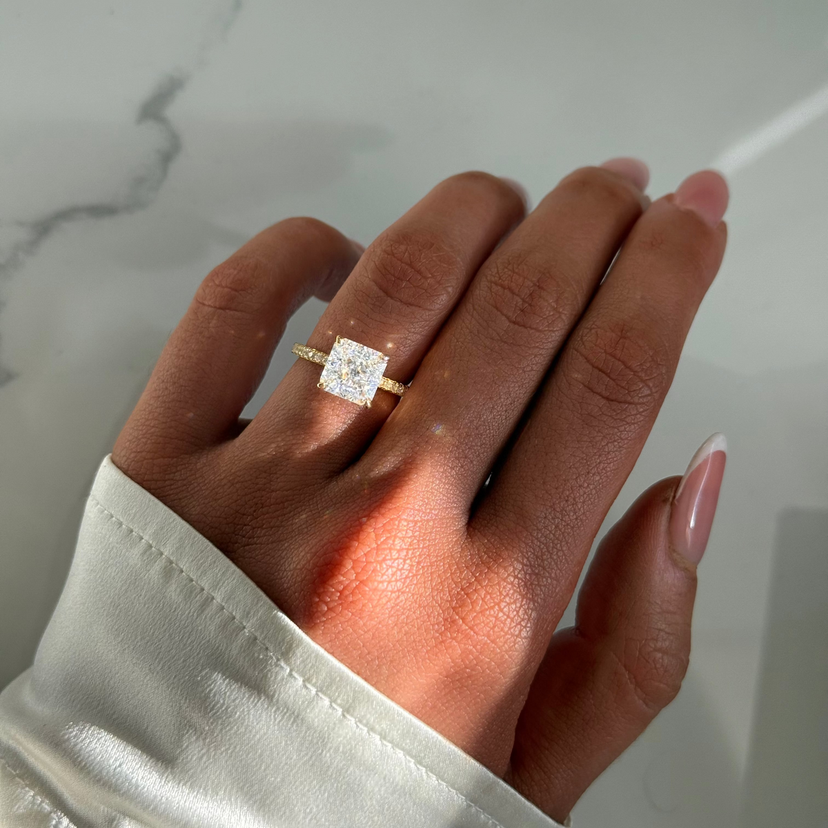 PRINCESS CUT RING